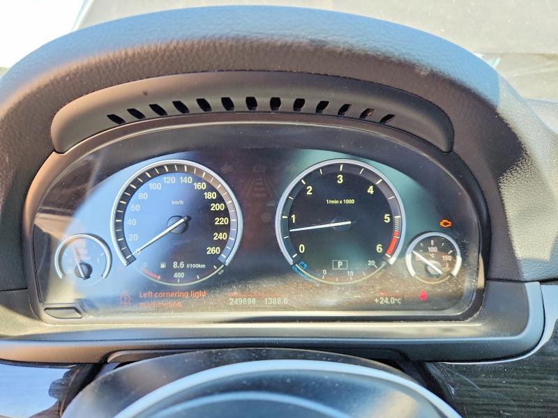 2014 BMW 5er VIN WBAFV3C56ED685655 COPART salvage auction — FRONT END, On - Permit No Brand - Unfit, sold $3,850 on 2026-07-30 (photo 9)