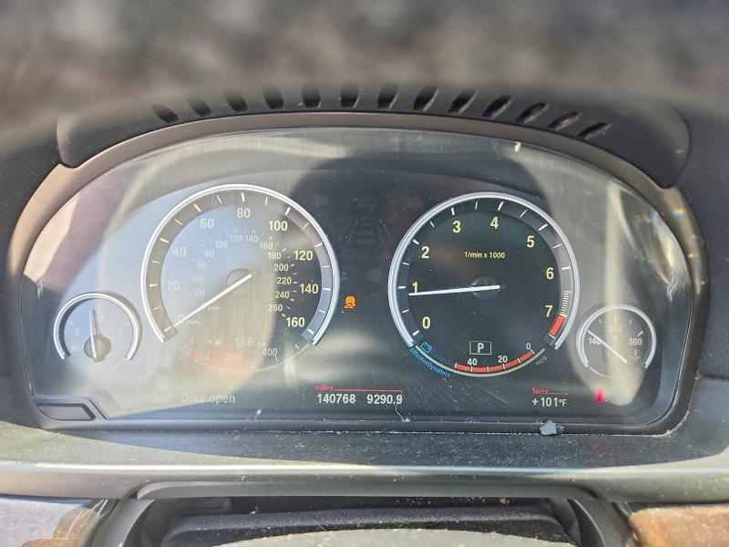 2014 BMW 5er VIN WBA5A7C55ED619645 COPART salvage auction — FRONT END, Tx - Salvage Vehicle Title, sold $2,600 on 2026-08-21 (photo 9)