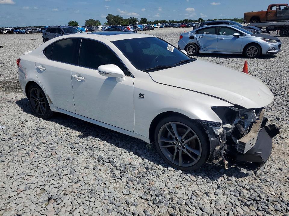 2013 Lexus Is VIN JTHBF5C29D5191989 COPART salvage auction — FRONT END, Fl - Cert Of Title Slvg Rebuildable, sold $30 on 2026-07-31 (photo 4)