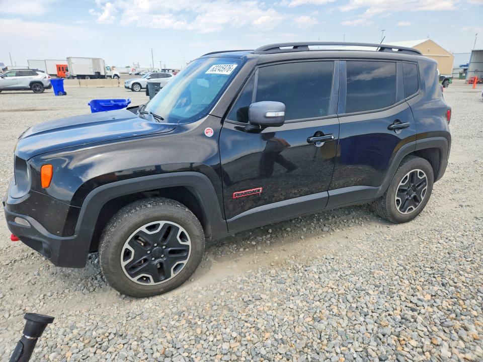 2016 Jeep Renegade VIN ZACCJBCT9GPD13418 COPART salvage auction — HAIL, Co - Certificate Of Title, sold $1,600 on 2026-08-04 (photo 1)