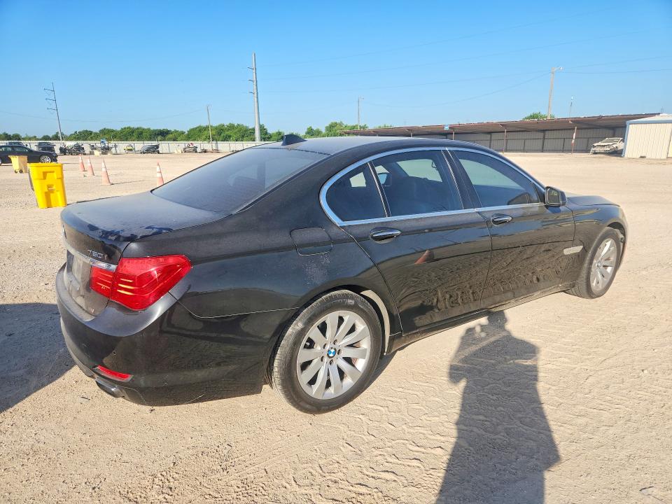 2010 BMW 7er VIN WBAKC6C54AC393699 COPART salvage auction — MECHANICAL, TX - CERTIFICATE OF TITLE, sold $400 on 2026-07-22 (photo 3)