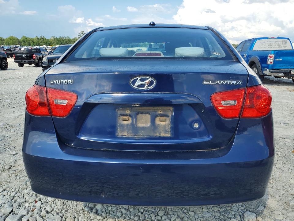 2009 Hyundai Elantra VIN KMHDU46D09U604401 COPART salvage auction — FRONT END, GA - CERT OF TITLE-SALVAGE (P), sold $675 on 2026-07-13 (photo 6)