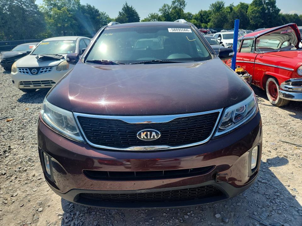 2015 Kia Sorento VIN 5XYKT4A68FG658923 COPART salvage auction — REAR END, Tn - Salvage Certificate, sold $200 on 2026-07-30 (photo 5)
