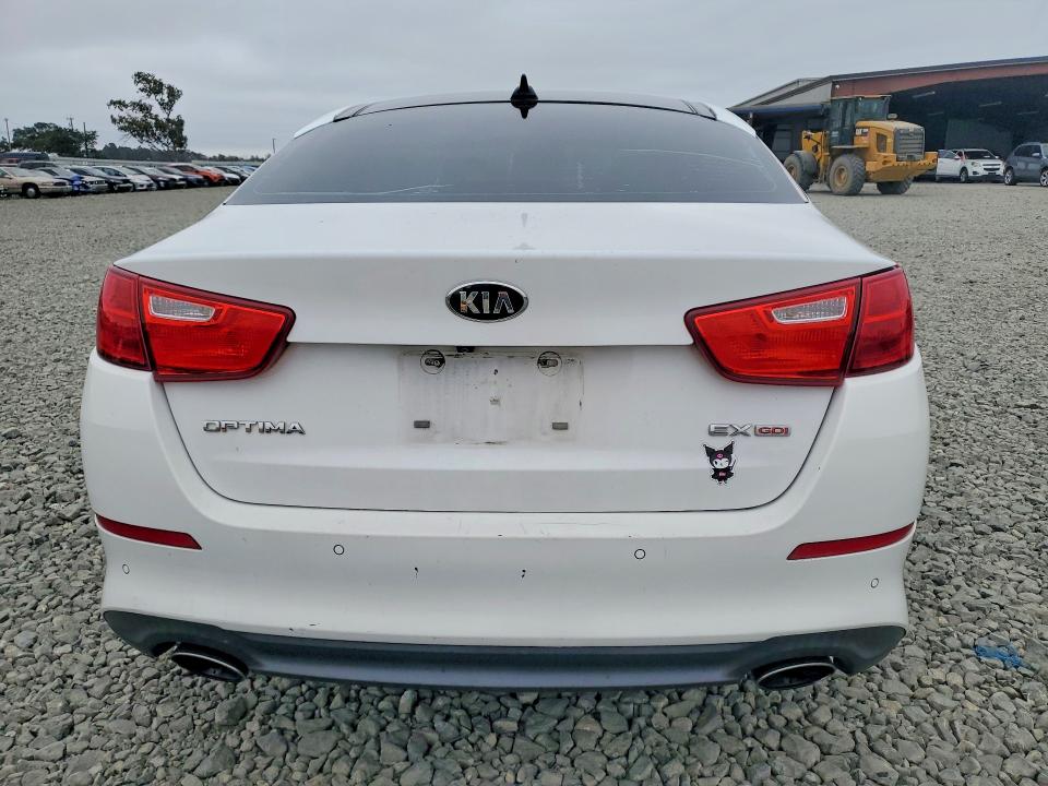 2015 Kia Optima VIN 5XXGN4A72FG403181 COPART salvage auction — SIDE, Ca - Salvage Certificate, sold $1,050 on 2026-07-16 (photo 6)