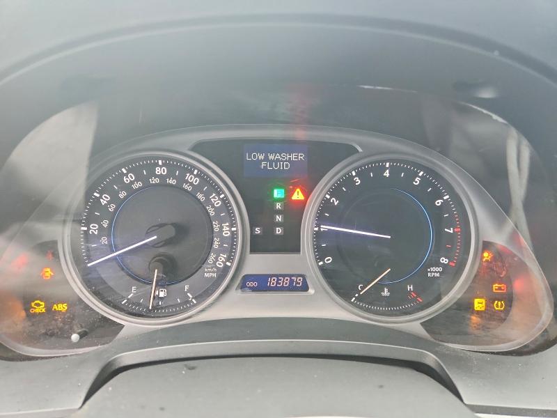 2008 Lexus Is VIN JTHBK262685076407 COPART salvage auction — MECHANICAL, GA - CERT OF TITLE-REBUILT, sold $400 on 2026-07-30 (photo 9)