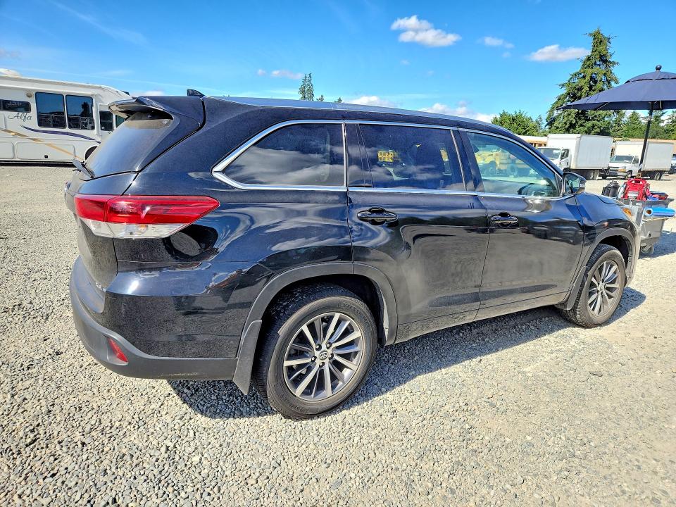 2018 Toyota Highlander VIN 5TDJZRFH9JS905993 COPART salvage auction — SIDE, Wa - Bill Of Sale, sold $6,300 on 2026-07-21 (photo 3)