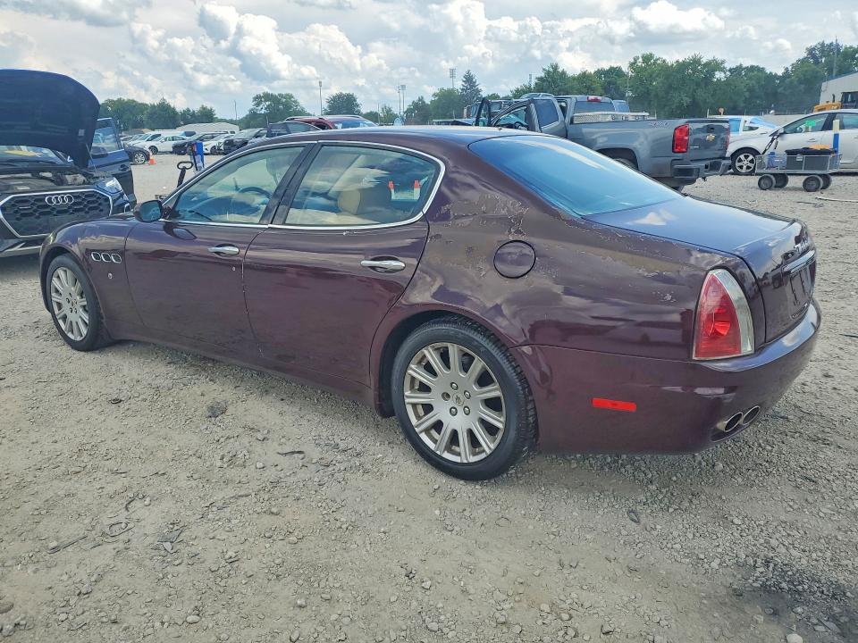 2005 Maserati Quattroporte VIN ZAMCE39A050018478 COPART salvage auction — MINOR DENT/SCRATCHES, OH - CERTIFICATE OF TITLE, sold $450 on 2026-07-28 (photo 2)
