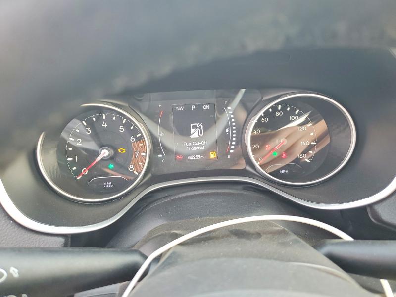 2018 Jeep Compass VIN 3C4NJDAB8JT415596 COPART salvage auction — FRONT END, ID - SALVAGE CERTIFICATE OF TITLE, sold $1,600 on 2026-08-21 (photo 9)