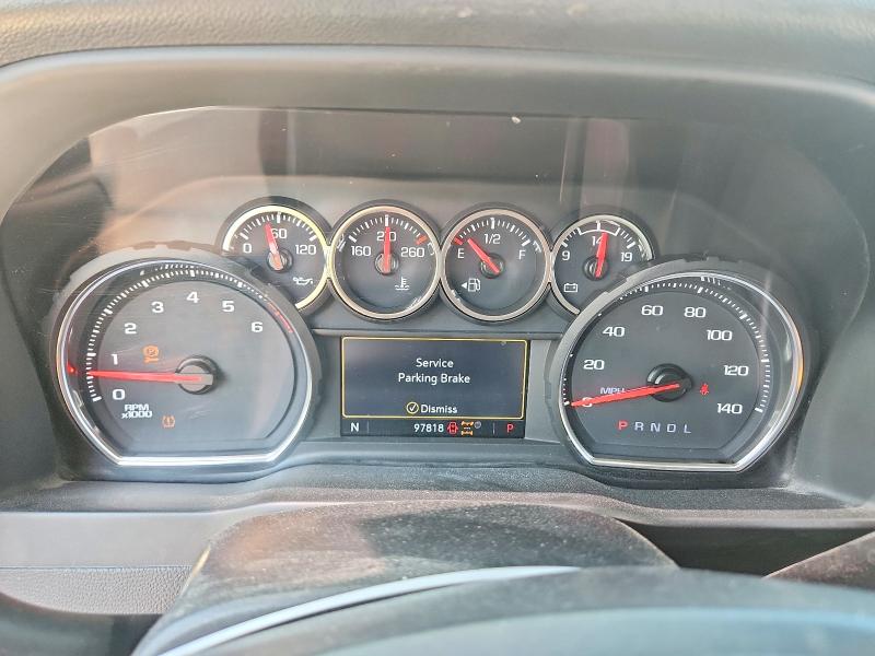 2022 Chevrolet Silverado 2500 VIN 1GC5YNE73NF210887 COPART salvage auction — FRONT END, TX - CERTIFICATE OF TITLE, sold $12,700 on 2026-07-28 (photo 9)