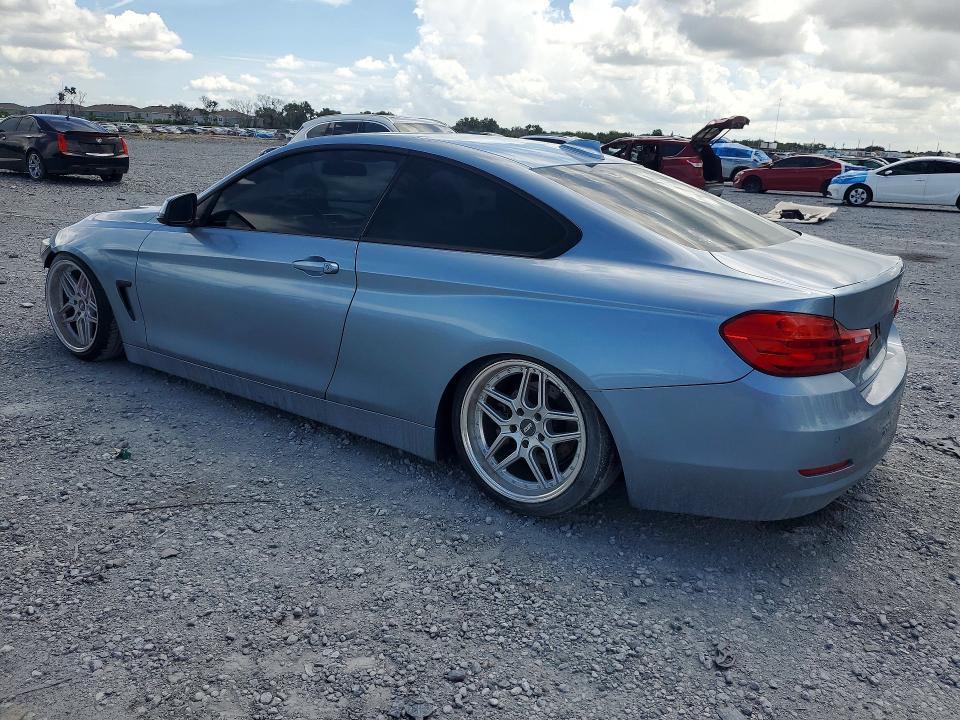 2014 BMW 4er VIN WBA3N3C55EK231704 COPART salvage auction — FRONT END, Fl - Cert Of Title Slvg Rebuildable, sold $1,550 on 2026-08-14 (photo 2)