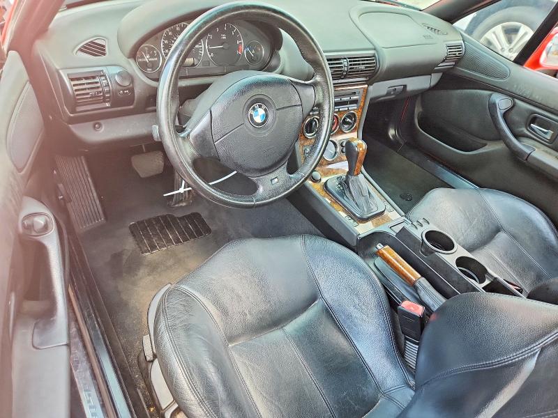 2001 BMW Z3 VIN WBACN33401LM00720 COPART salvage auction — MINOR DENT/SCRATCHES, Mn - Certificate Of Title, sold $1,800 on 2026-07-30 (photo 8)