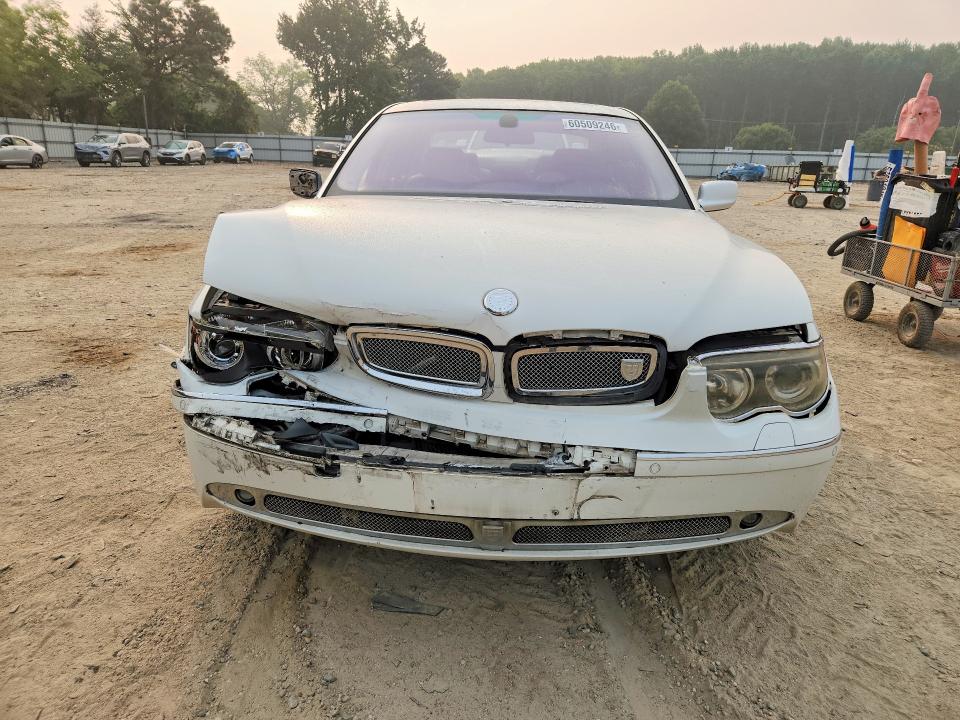 2003 BMW 7er VIN WBAGN63443DR08429 COPART salvage auction — FRONT END, Va - Certificate Of Title, sold $100 on 2026-07-28 (photo 5)