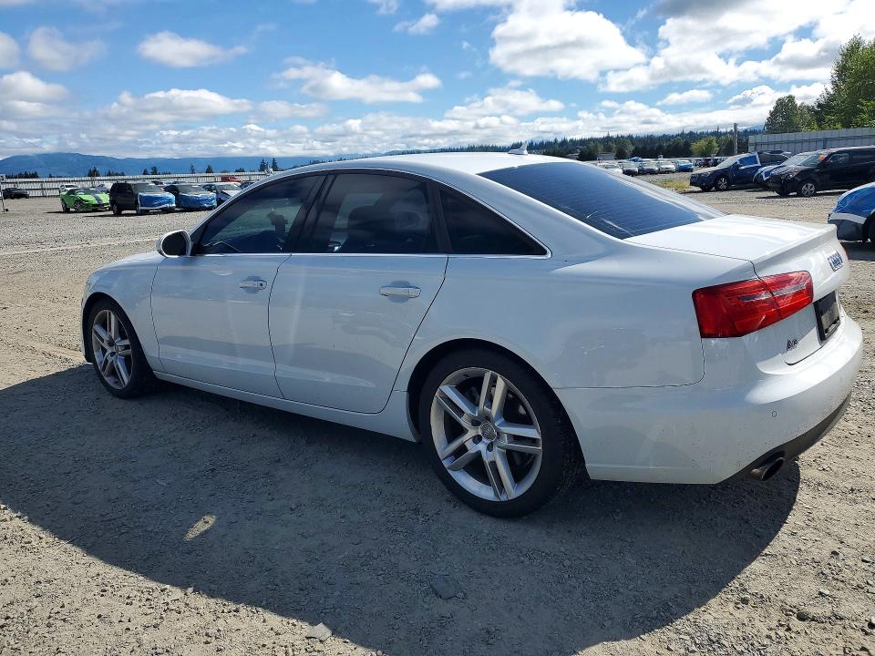 2014 Audi A6 VIN WAUGFAFC7EN025845 COPART salvage auction — FRONT END, WA - BILL OF SALE, sold $650 on 2026-07-27 (photo 2)