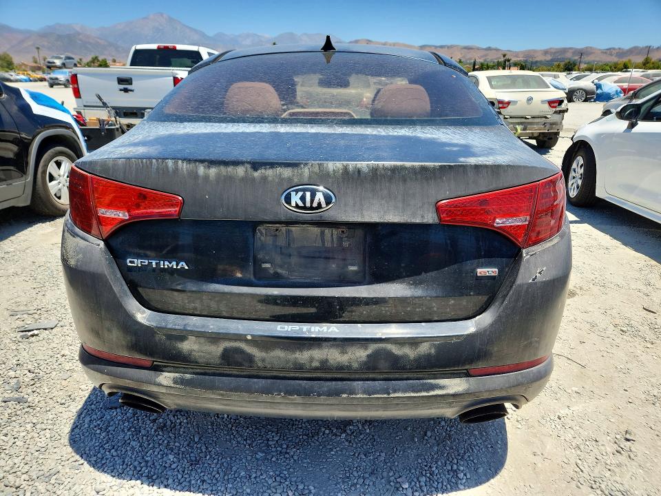 2013 Kia Optima VIN 5XXGM4A78DG145684 COPART salvage auction — FRONT END, Ca - Dis/Dlr/Exp App For Dup Clean, sold $200 on 2026-07-22 (photo 6)