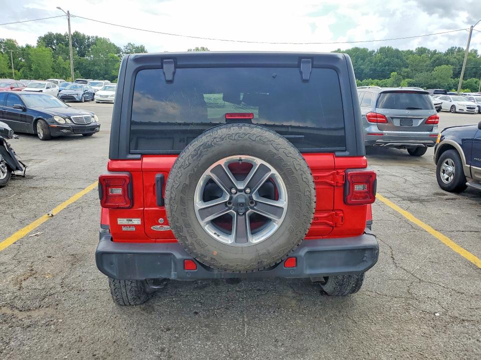 2020 Jeep VIN 1C4HJXEN6LW218927 COPART salvage auction — FRONT END, In - Certificate Of Title, sold $10,900 on 2026-07-30 (photo 6)