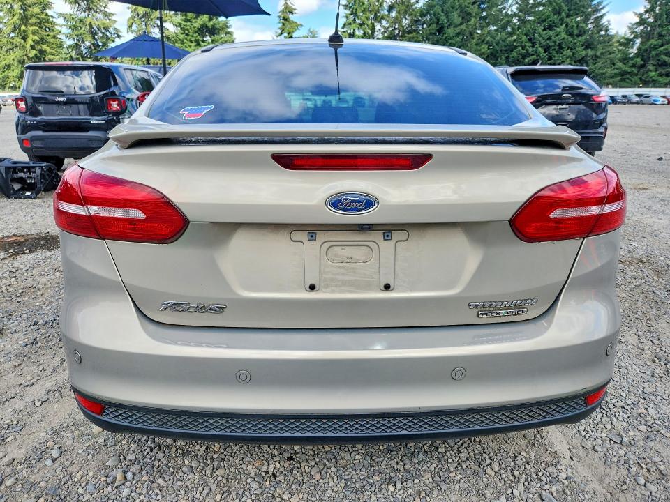 2015 Ford Focus VIN 1FADP3J29FL363523 COPART salvage auction — FRONT END, Wa - Vehicle Cert Of Ownership-Titl (P), sold $2,750 on 2026-07-10 (photo 6)