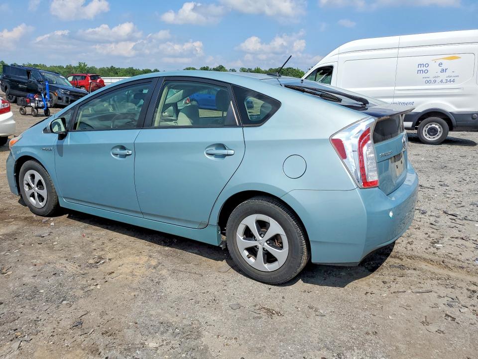 2014 Toyota Prius VIN JTDKN3DU2E1861559 COPART salvage auction — FRONT END, Va - Cert Of Title - Salvage, sold $525 on 2026-07-29 (photo 2)
