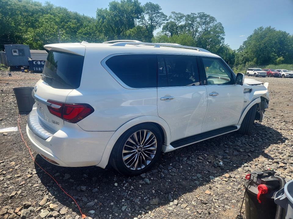 2019 Infiniti Qx80 VIN JN8AZ2NE0K9231574 COPART salvage auction — FRONT END, Ny - Mv-907A Salvage Certificate, sold $10,300 on 2026-08-13 (photo 3)