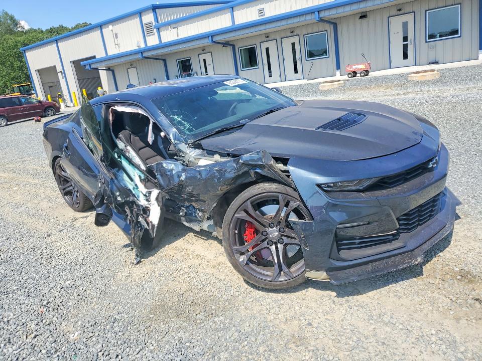 2022 Chevrolet Camaro VIN 1G1FG1R75N0127032 COPART salvage auction — SIDE, Nc - Salvage Certificate Of Title, sold $7,100 on 2026-07-30 (photo 4)