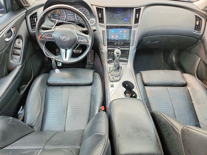 2019 Infiniti Q50 VIN JN1EV7AR7KM591973 COPART salvage auction — REAR END, Ct - Cert Of Title-Salvage, sold $1,300 on 2026-07-28 (photo 8)