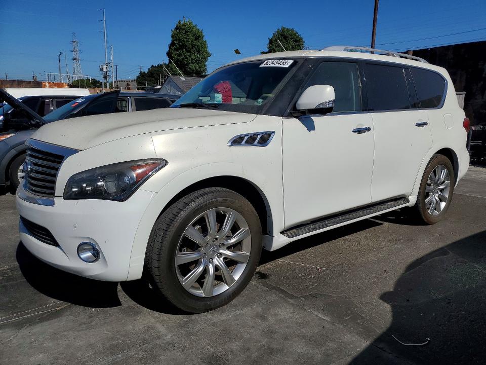 2012 Infiniti Qx56 VIN JN8AZ2NE6C9021322 COPART salvage auction — MECHANICAL, Ca - Dis/Dlr/Exp Only Clean Title, sold $2,100 on 2026-07-31 (photo 1)