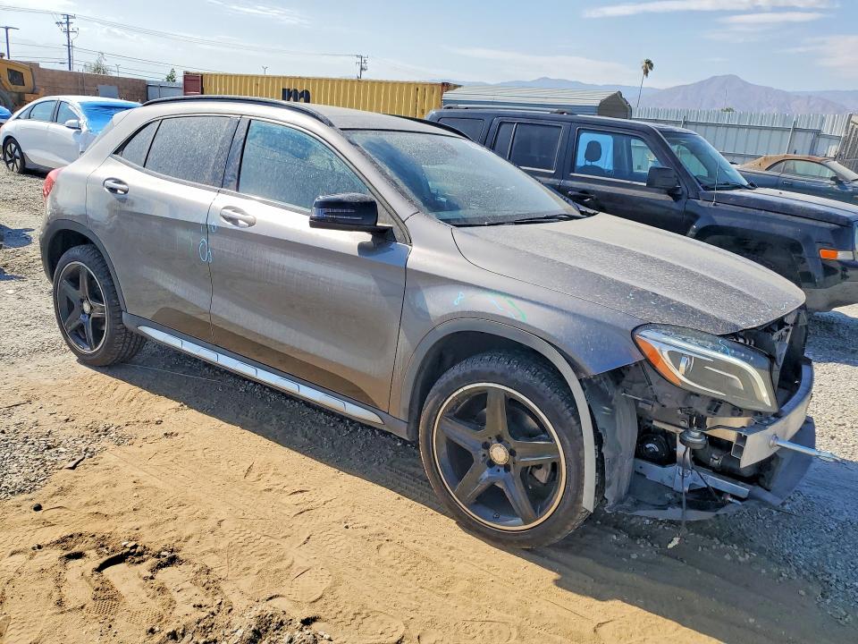 2017 Mercedes-benz VIN WDCTG4EB3HJ285089 COPART salvage auction — FRONT END, Ca - Salvage Certificate, sold $3,350 on 2026-08-05 (photo 4)