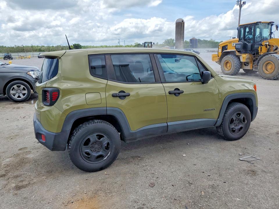 2015 Jeep Renegade VIN ZACCJAAT2FPB83199 COPART salvage auction — FRONT END, Al - Cert Of Title-Salvage Title, sold $1,150 on 2026-08-20 (photo 3)