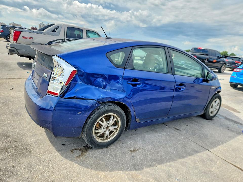 2010 Toyota Prius VIN JTDKN3DU9A0037459 COPART salvage auction — FRONT END, LA - CERT OF TITLE-SALVAGE (P), sold $275 on 2026-07-22 (photo 3)