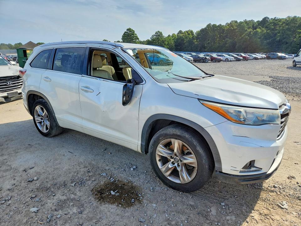 2016 Toyota Highlander VIN 5TDYKRFH1GS180207 COPART salvage auction — SIDE, MS - CERTIFICATE OF TITLE, sold $20 on 2026-07-30 (photo 4)
