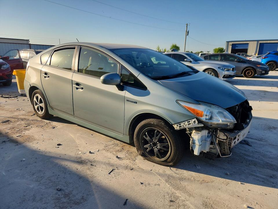 2015 Toyota Prius VIN JTDKN3DU6F1982533 COPART salvage auction — FRONT END, Tx - Salvage Vehicle Title, sold $950 on 2026-07-31 (photo 4)