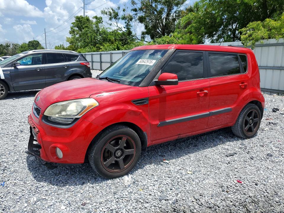 2012 Kia Soul VIN KNDJT2A63C7365567 COPART salvage auction — FRONT END, Fl - Cert Of Title Slvg Rebuildable, sold $850 on 2026-07-24 (photo 1)