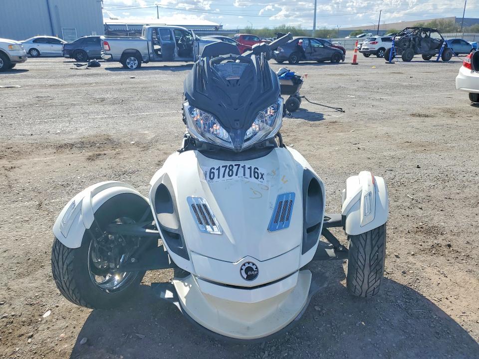 2013 Can-am/ brp Spyder VIN 2BXNCBC16DV000133 COPART salvage auction — FRONT END, Az - Cert Of Title - Salvage, sold $650 on 2026-10-15 (photo 2)