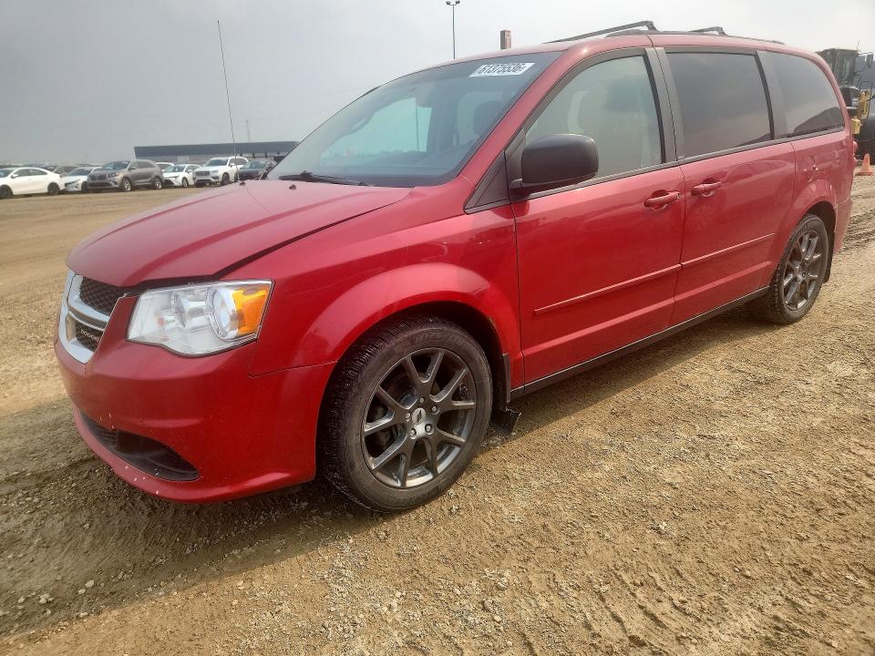 2013 Dodge Caravan VIN 2C4RDGBG2DR608130 COPART salvage auction — REAR END, Ab - Bos - Salvage, sold $400 on 2026-07-30 (photo 1)