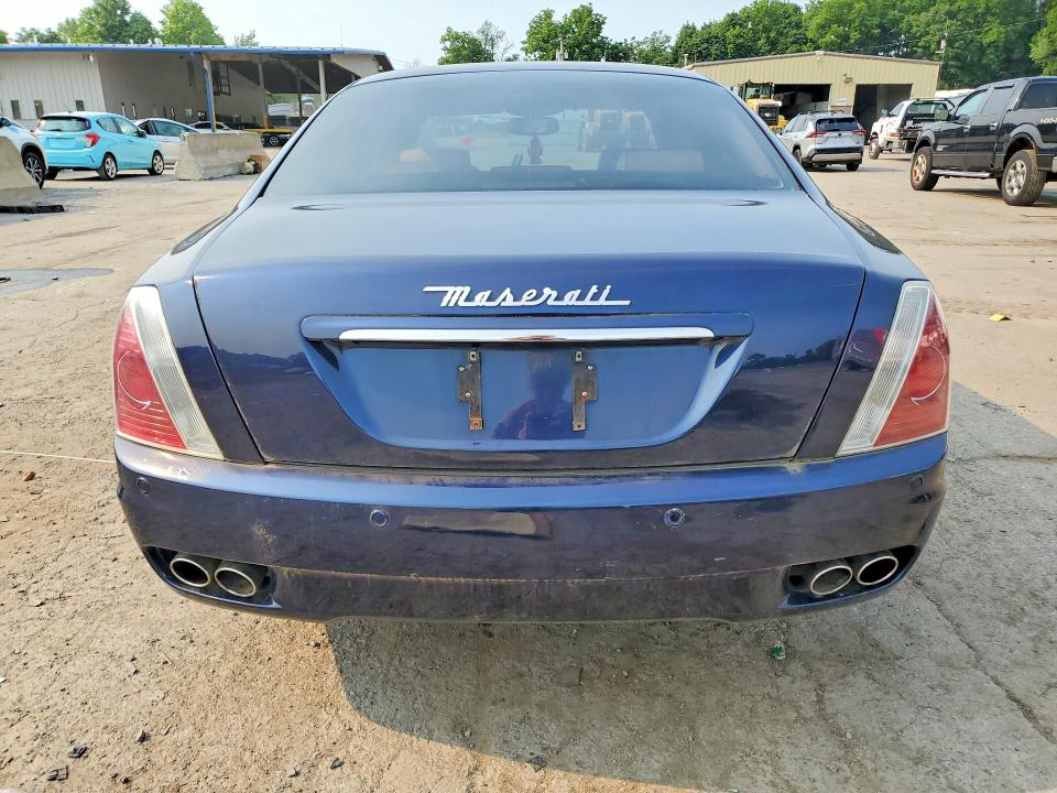 2007 Maserati Quattroporte VIN ZAMFE39A670029369 COPART salvage auction — MINOR DENT/SCRATCHES, Nj - Certificate Of Title (P), sold $875 on 2026-07-30 (photo 6)