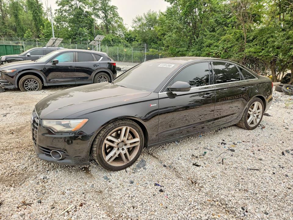 2014 Audi A6 VIN WAUFGAFC6EN129543 COPART salvage auction — MINOR DENT/SCRATCHES, Va - Certificate Of Title, sold $675 on 2026-07-23 (photo 1)