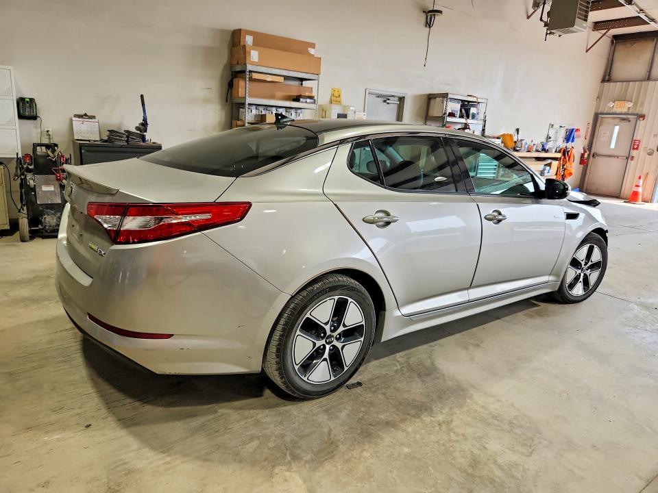 2013 Kia Optima VIN KNAGM4AD8D5057158 COPART salvage auction — FRONT END, Pa - Certificate Of Salvage, sold $700 on 2026-07-24 (photo 3)