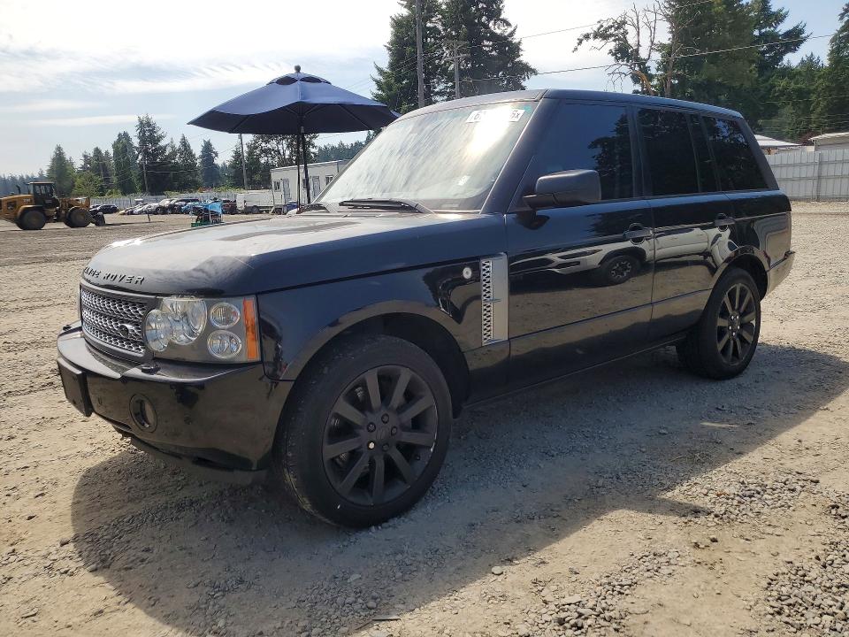 2008 Land rover RANGE ROVER VIN SALMF13428A283567 COPART salvage auction — REAR END, Wa - Vehicle Cert Of Ownership-Titl, sold $900 on 2026-07-31 (photo 1)