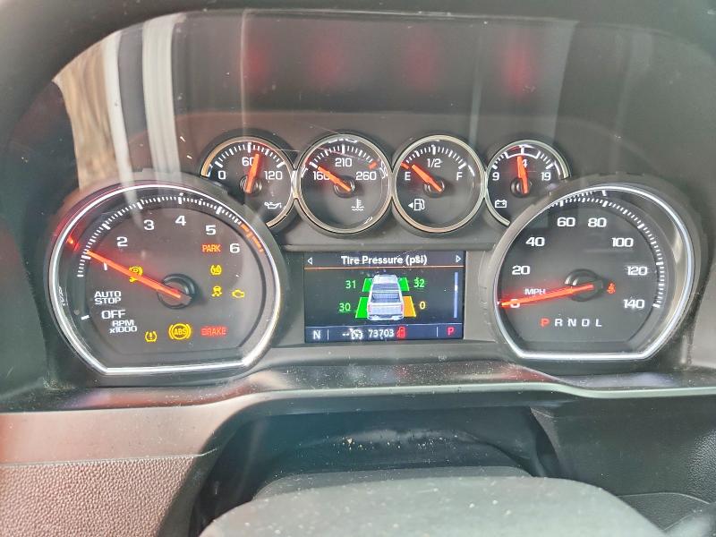 2020 Chevrolet Silverado 1500 VIN 3GCPWCED4LG430866 COPART salvage auction — ALL OVER, LA - CERT OF TITLE-SALVAGE, sold $7,400 on 2026-08-28 (photo 9)