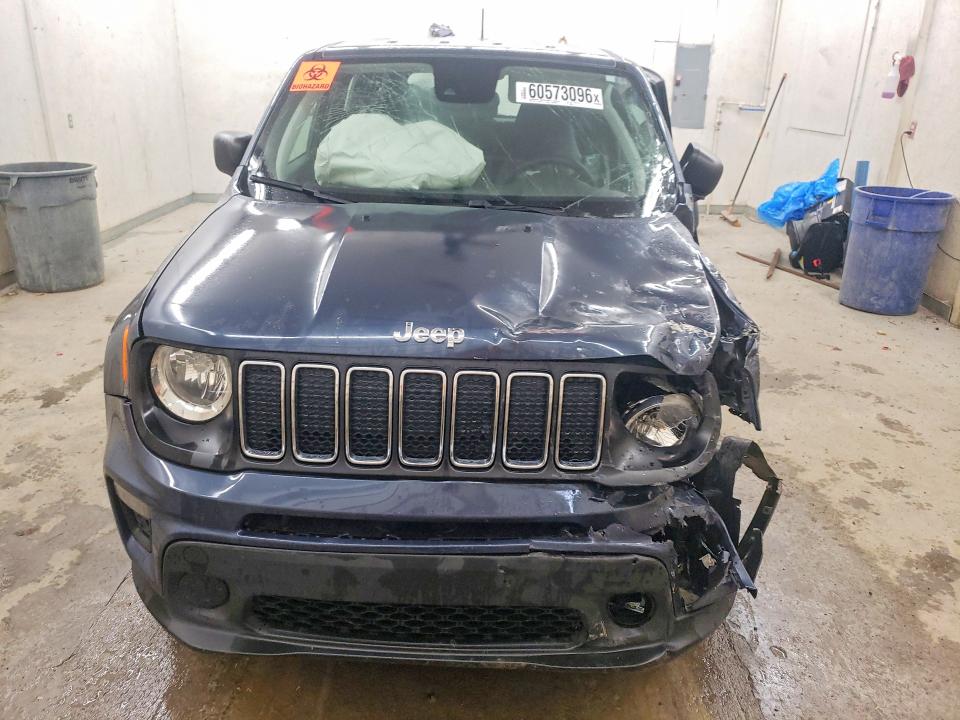 2021 Jeep Renegade VIN ZACNJDAB9MPM38815 COPART salvage auction — FRONT END, Tn - Salvage Certificate, sold $600 on 2026-08-19 (photo 5)