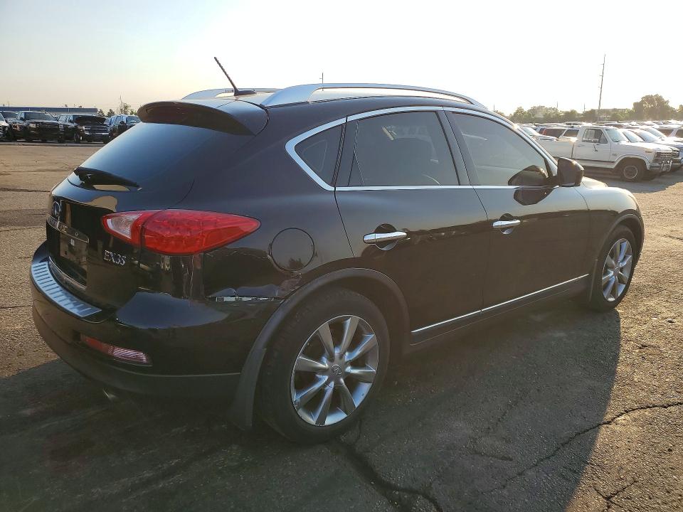 2012 Infiniti Ex VIN JN1AJ0HR7CM451821 COPART salvage auction — REAR END, Co - Public - Salvage Title, sold $2,400 on 2026-07-28 (photo 3)
