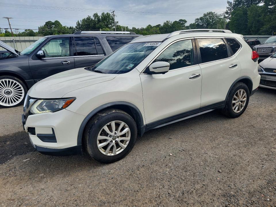2017 Nissan Rogue VIN JN8AT2MV6HW284003 COPART salvage auction — SIDE, LA - CERT OF TITLE-SALVAGE, sold $10 on 2026-07-30 (photo 1)