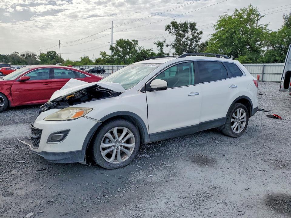 2012 Mazda Cx-9 VIN JM3TB2DV4C0366175 COPART salvage auction — FRONT END, Fl - Cert Of Title Slvg Rebuildable, sold $525 on 2026-07-31 (photo 1)