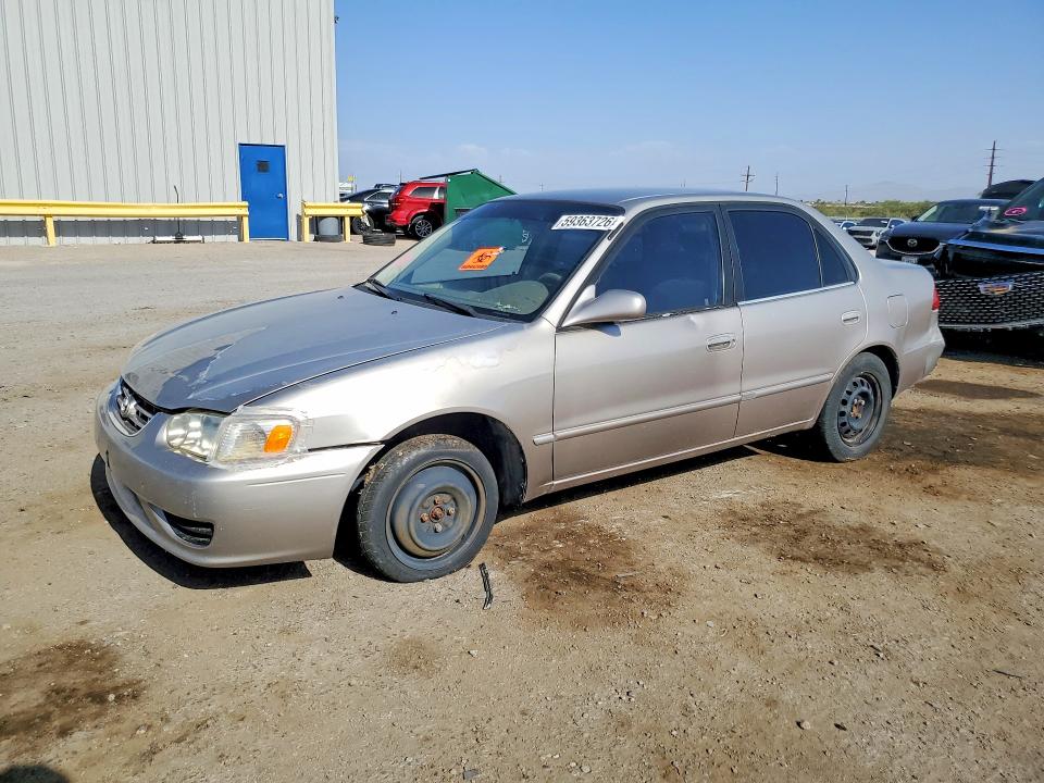 2001 Toyota Corolla VIN 1NXBR12E71Z423287 COPART salvage auction — MECHANICAL, AZ - CERTIFICATE OF TITLE, sold $225 on 2026-07-10 (photo 1)
