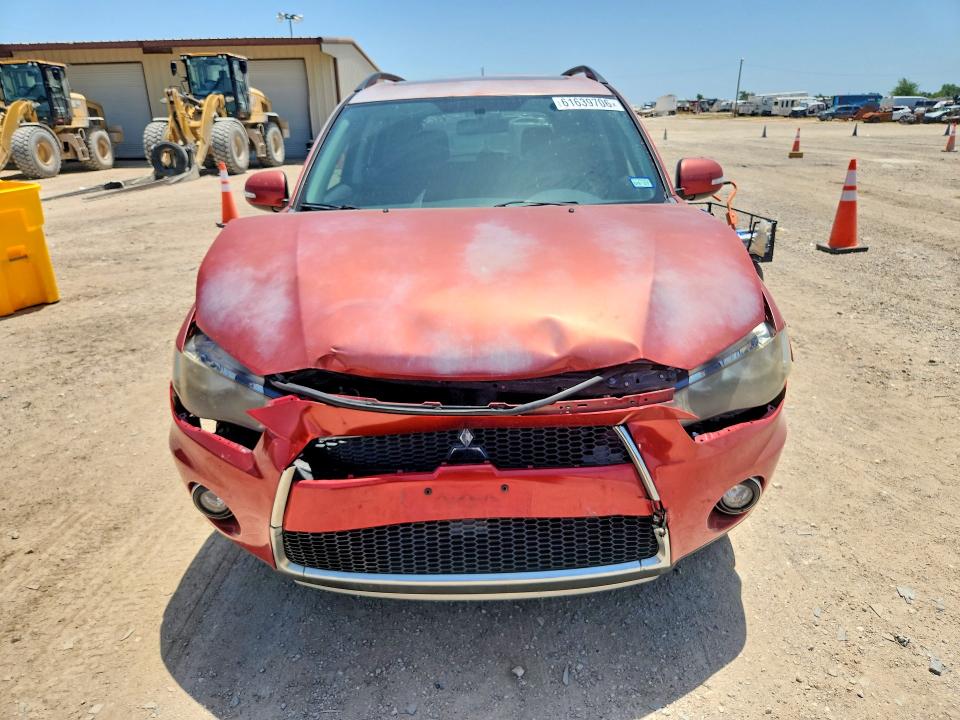 2011 Mitsubishi Outlander VIN JA4AS3AW6BU014445 COPART salvage auction — FRONT END, TX - SALVAGE VEHICLE TITLE (P), sold $30 on 2026-07-29 (photo 5)