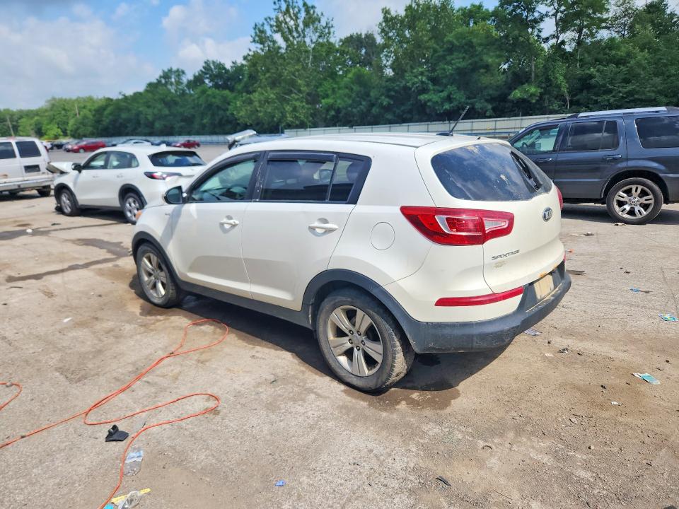 2013 Kia Sportage VIN KNDPBCA23D7380815 COPART salvage auction — FRONT END, Pa - Certificate Of Salvage, sold $1,750 on 2026-07-16 (photo 2)