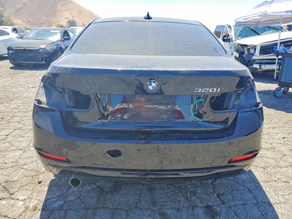 2014 BMW 3er VIN WBA3B1G55ENS78561 COPART salvage auction — REAR END, Ca - Salvage Certificate, sold $1,600 on 2026-08-06 (photo 6)