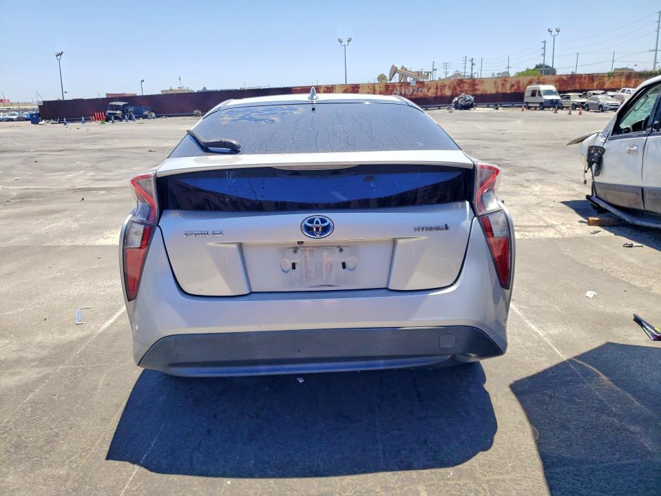 2016 Toyota Prius VIN JTDKBRFU4G3513584 COPART salvage auction — FRONT END, Ca - Salvage Certificate, sold $2,400 on 2026-07-15 (photo 6)