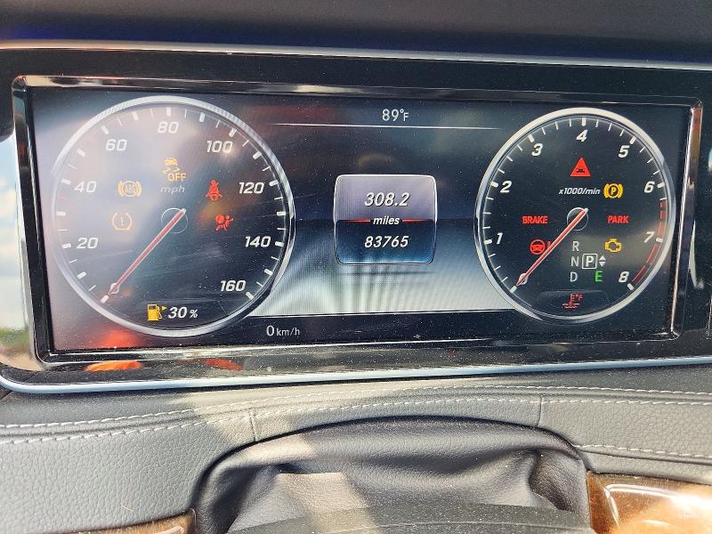 2015 Mercedes-benz S-klasse VIN WDDUG8FB4FA176241 COPART salvage auction — REAR END, Va - Cert Of Title - Salvage, sold $7,000 on 2026-07-29 (photo 9)
