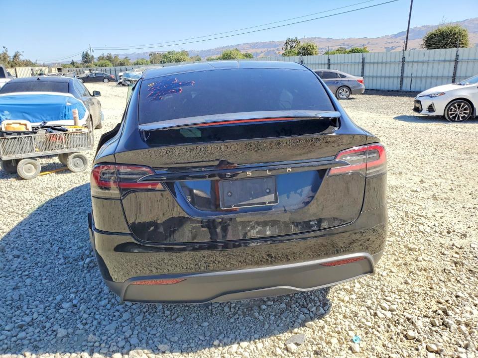 2023 Tesla Model x VIN 7SAXCAE53PF386380 COPART salvage auction — FRONT END, CA - NON-REPAIRABLE VEHICLE CERT, sold $8,900 on 2026-10-13 (photo 6)