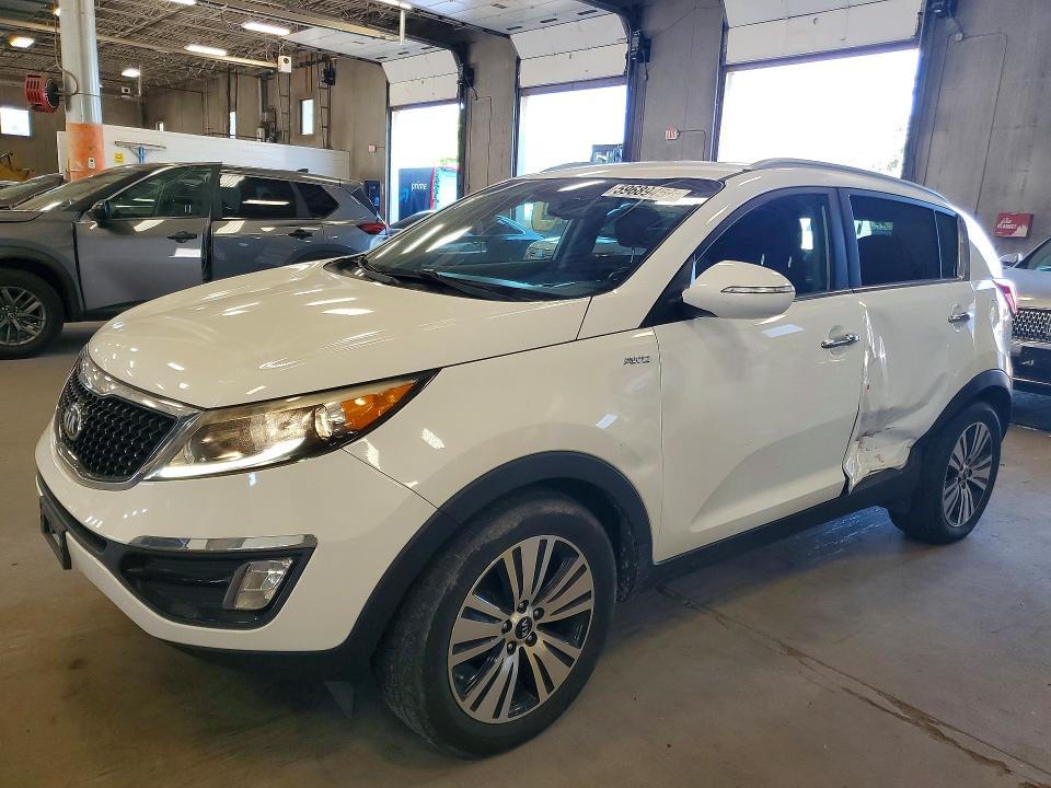 2015 Kia Sportage VIN KNDPCCAC1F7785743 COPART salvage auction — SIDE, Mn - Cert Of Title-Salvage, sold $250 on 2026-07-21 (photo 1)